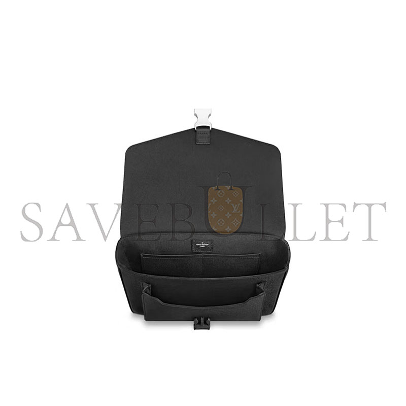 l0vis Vvtt0n master shoulder bag black grey taiga rama monogram eclipse m30746 (29*23*11.5cm)